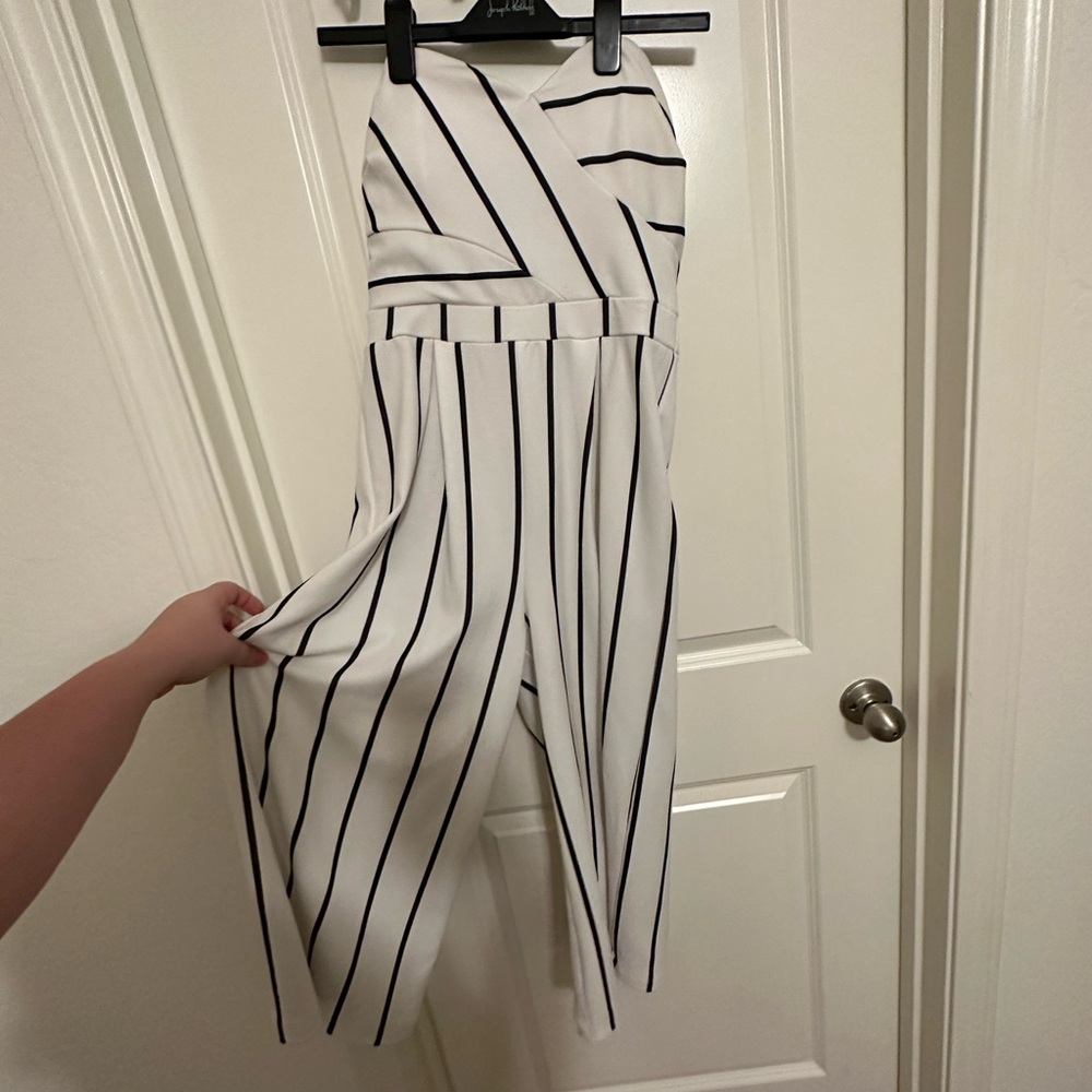 Strapless jumpsuit